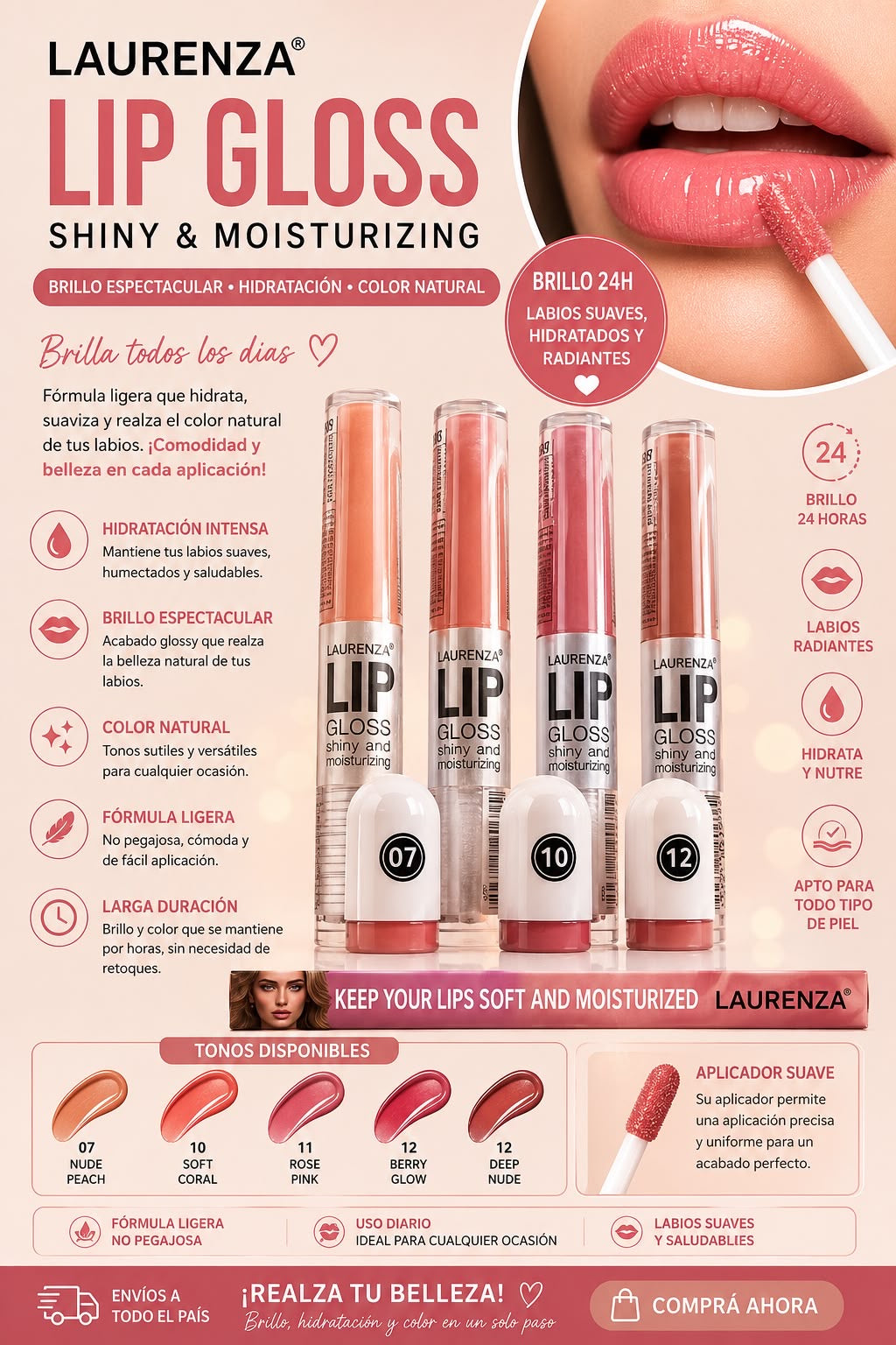 laurenza lipgloss