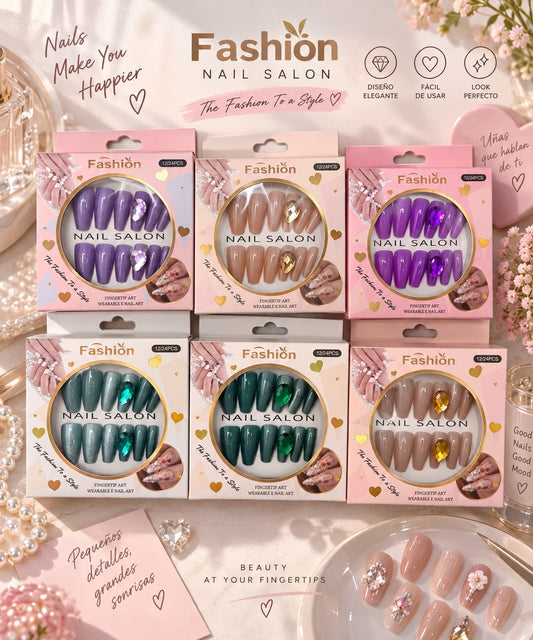 Uñas press on