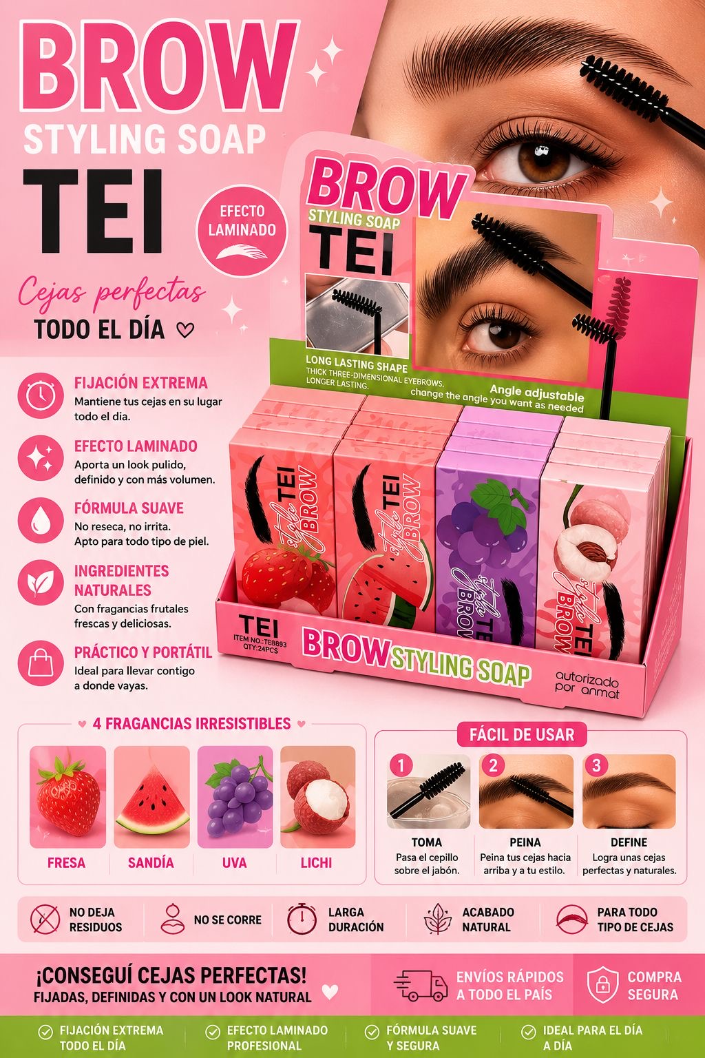 tei cera para cejas