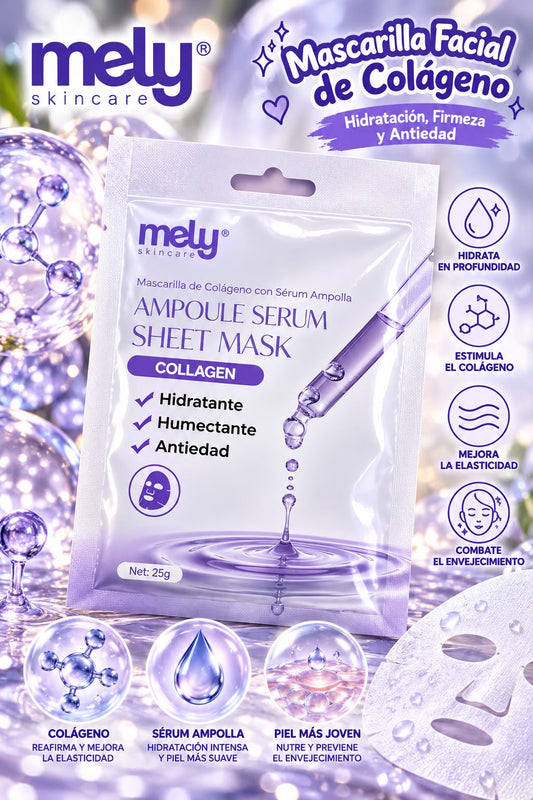 Mely mascarilla facial colageno