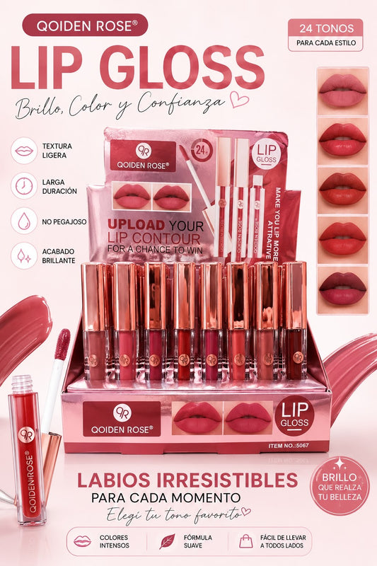 qoiden rose labial líquido matte