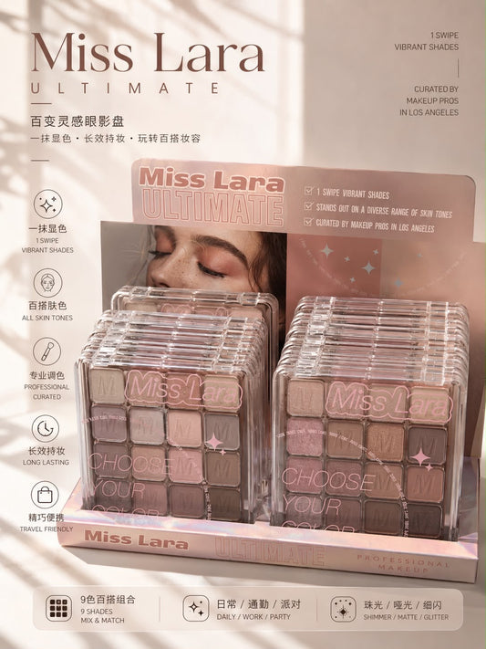 miss lara paleta de sombras