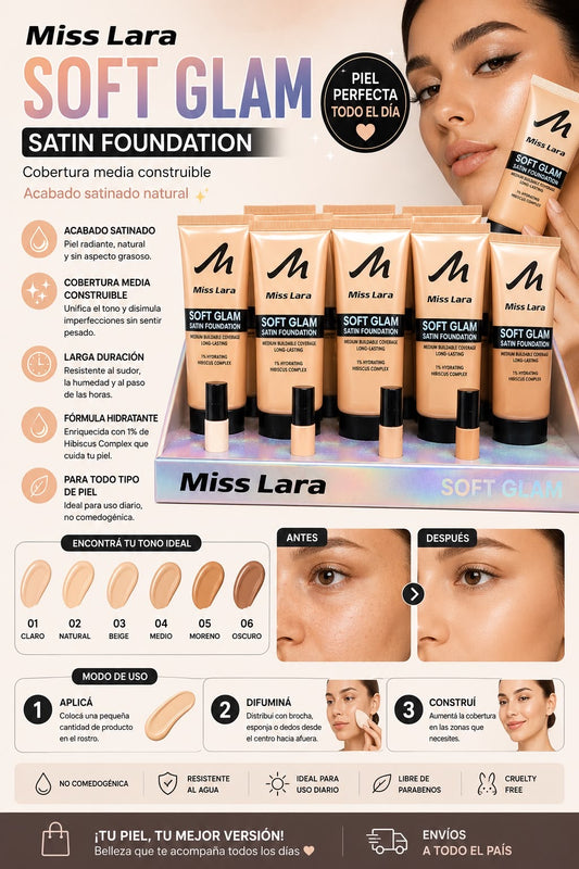 miss lara base liquida