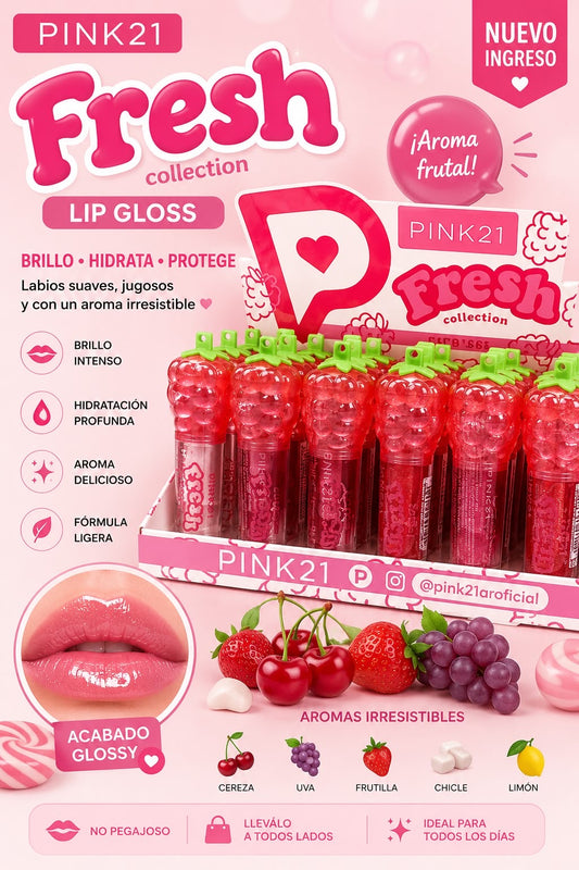 pink21 lipgloss