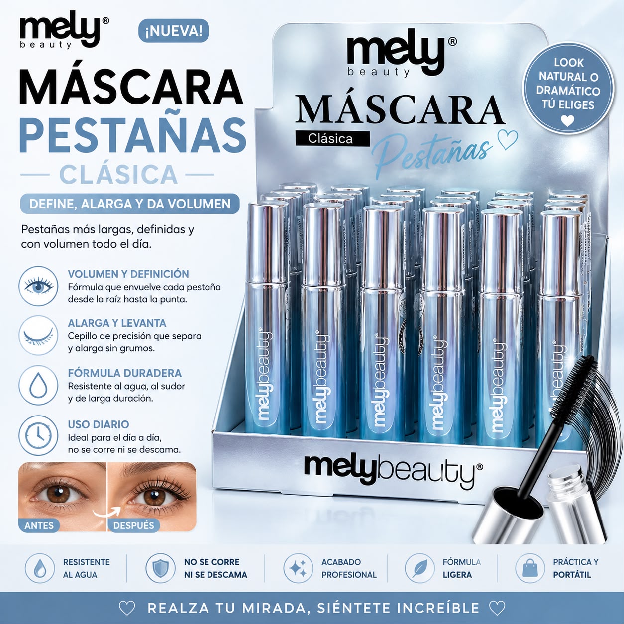 Mely máscara de pestañas