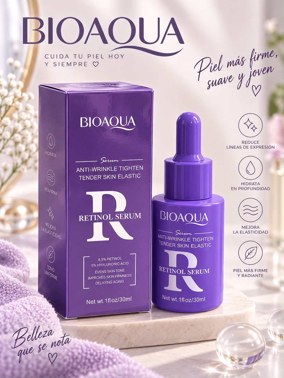 bioaqua serum retinol