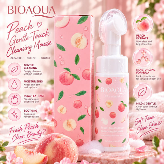 BIOGUA LIMPIADOR FACIAL ESPUMA DURAZNO