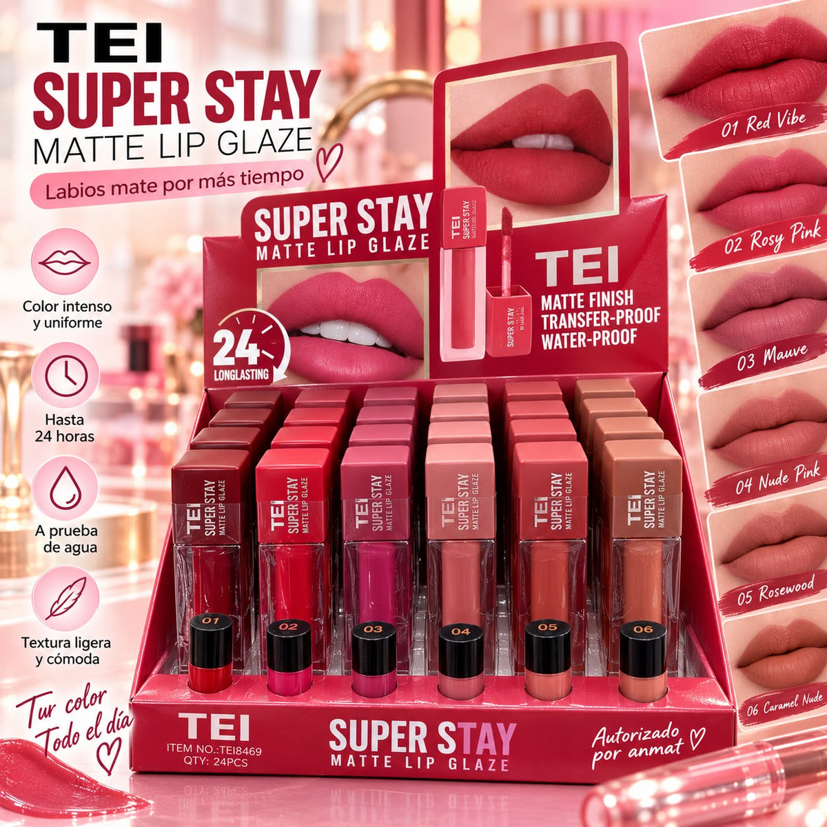 TEI LABIAL MATTE LIP GLAZE