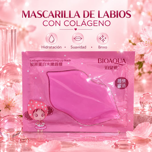 BIOQUA MASCARILLA PARA LABIOS COLAGENO