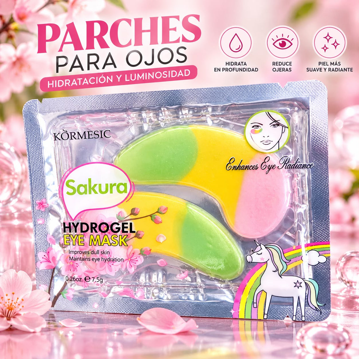 KORSEMIC SAKURA MASCARILLA PARA OJOS
