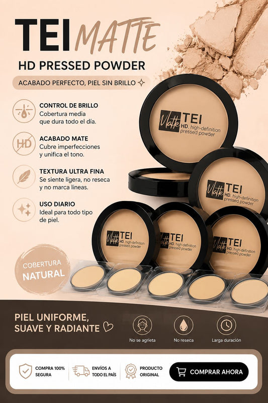 tei polvo compacto