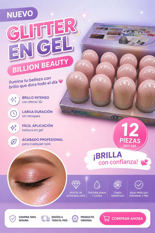 billion beauty glitter