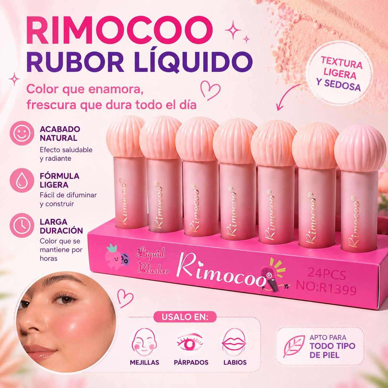 romocoo rubor líquido