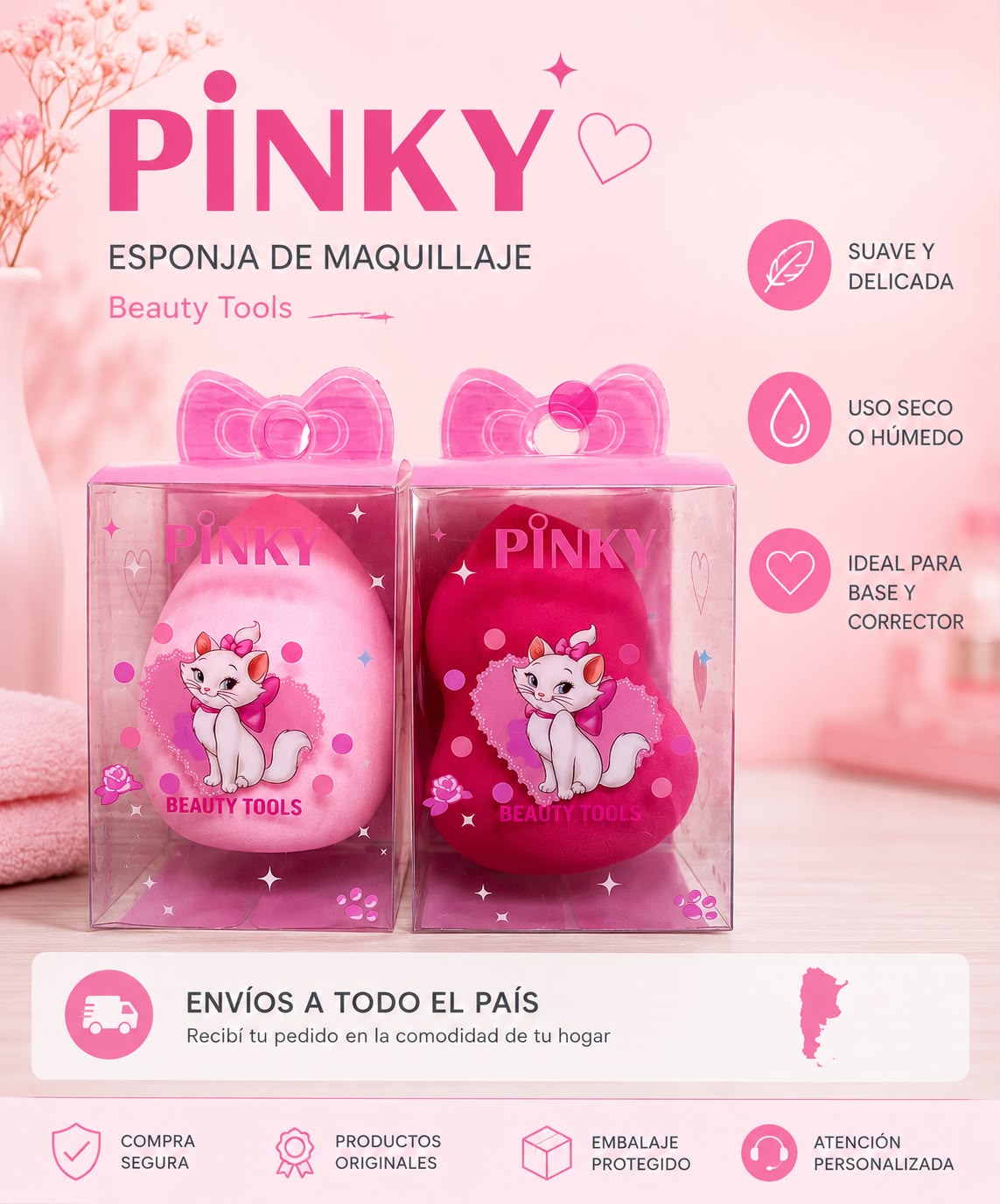 esponjitas de maquillaje