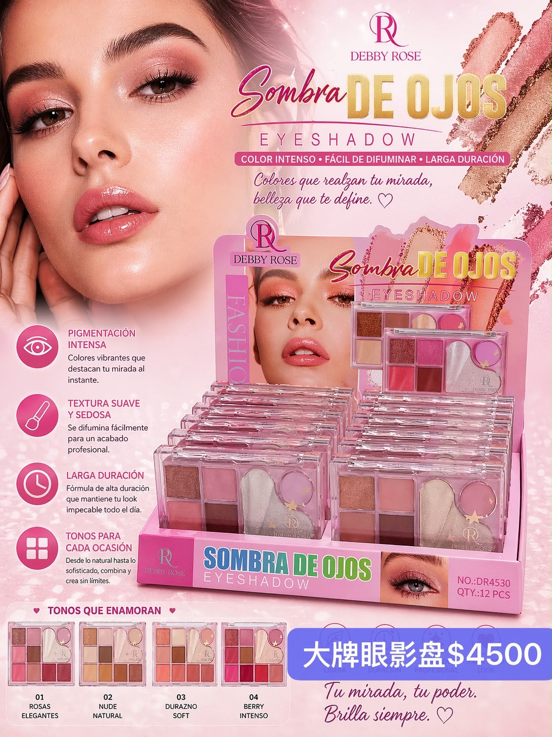 debby rose sombra de ojos