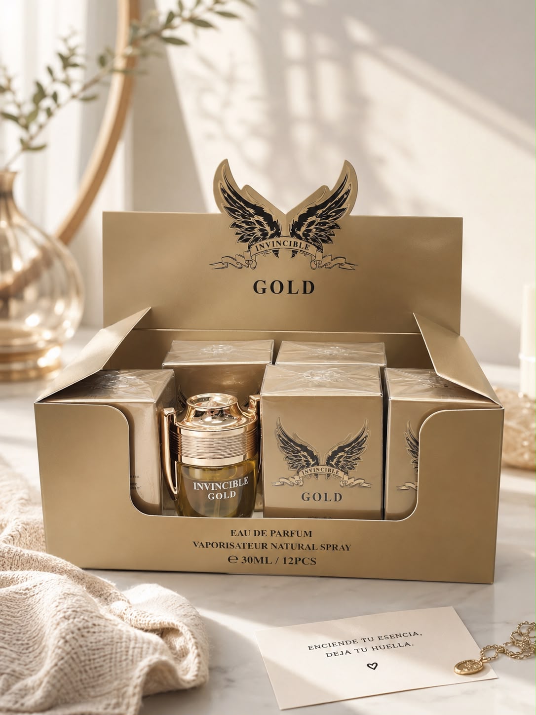 Invincible gold perfume 30ml