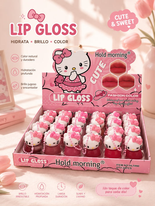 hold morning lipgloss