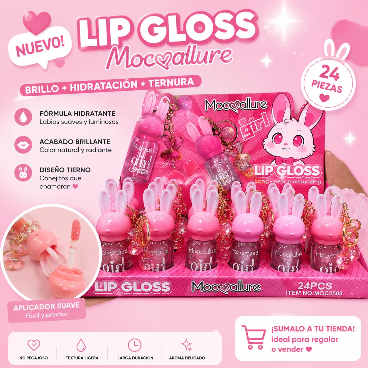 mocallure lipgloss