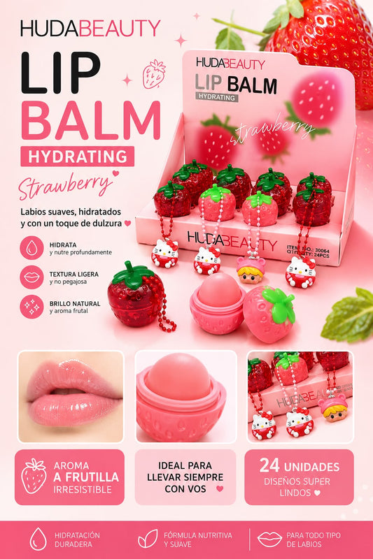 huda beauty bálsamo de frutilla