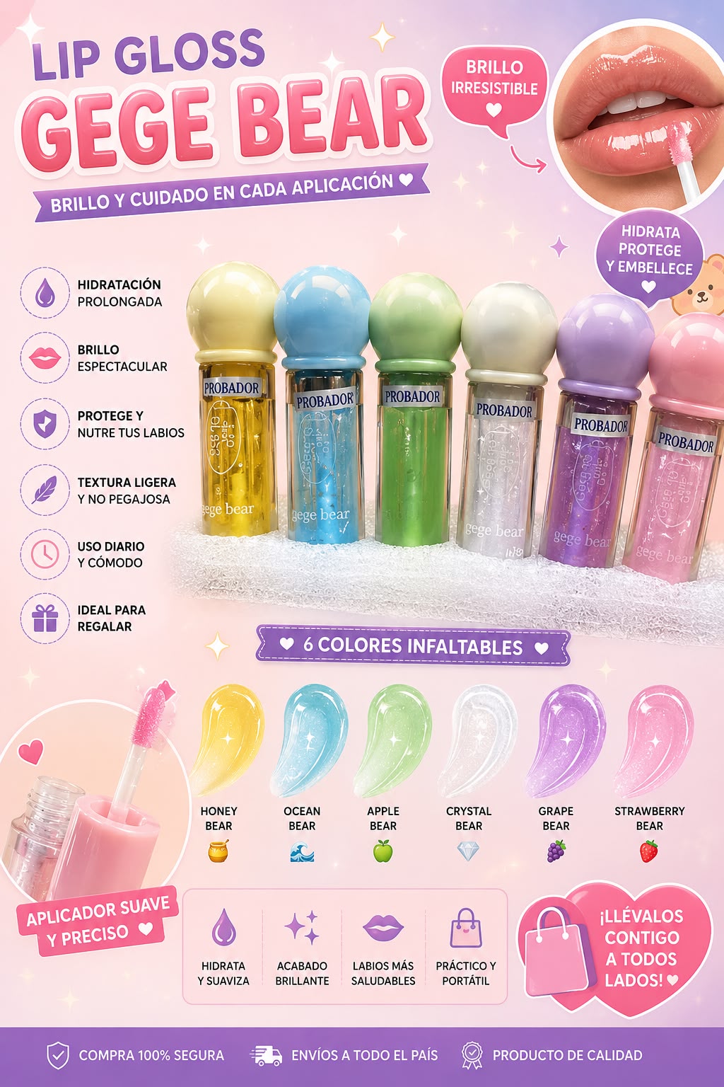 gege bear lipgloss
