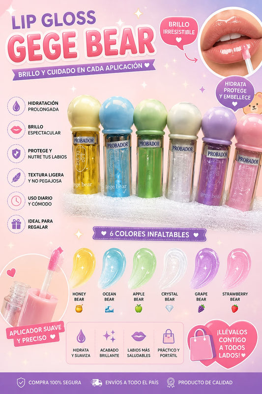 gege bear lipgloss