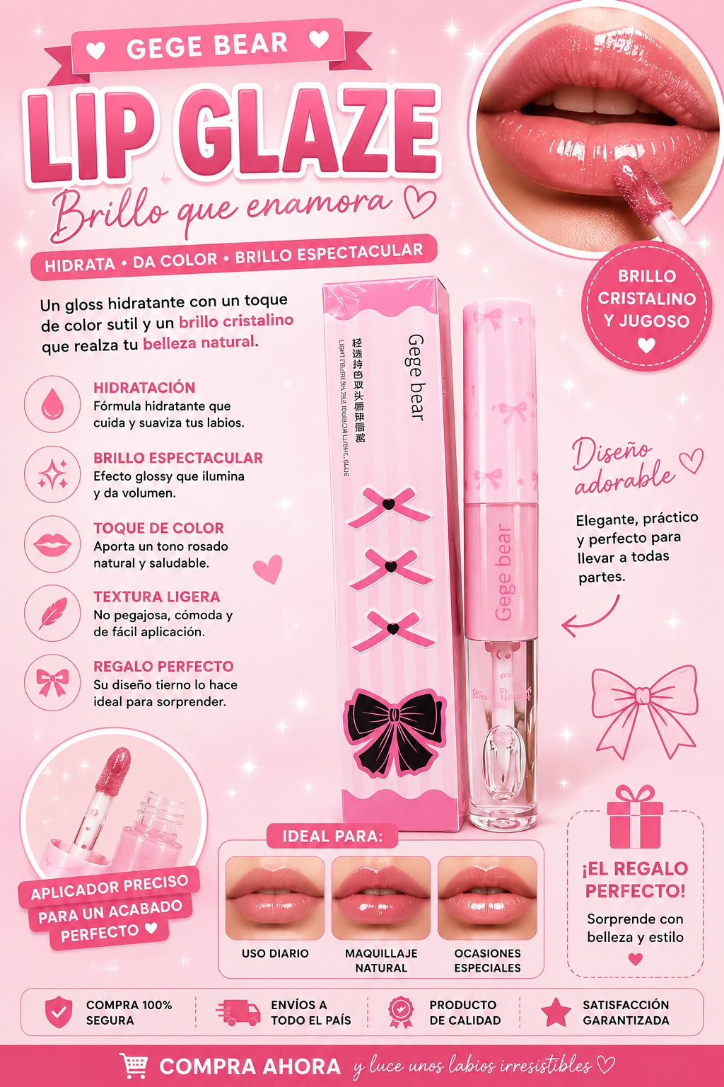 gege bear lipgloss