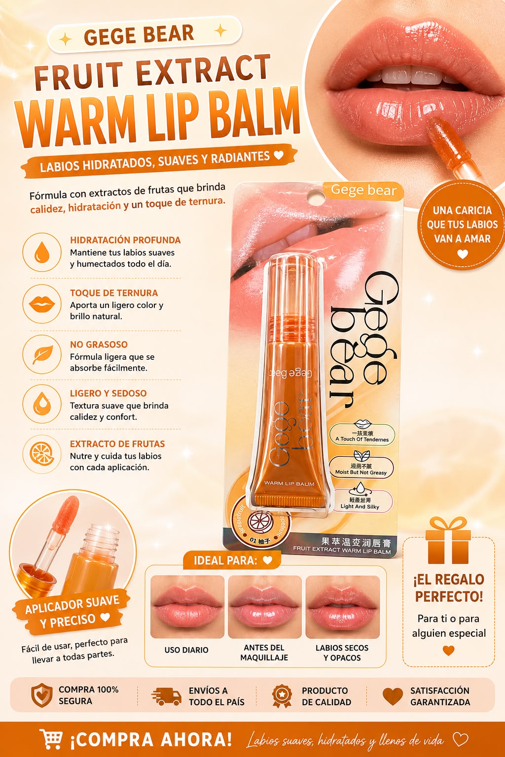 gege bear lipgloss
