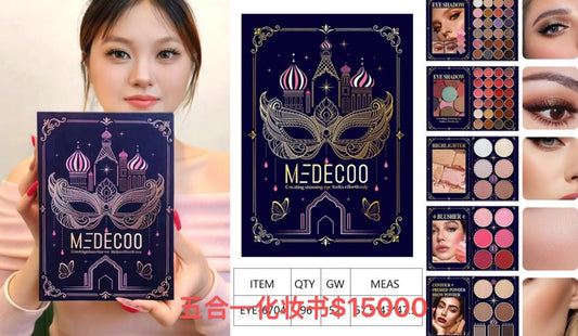 medecoo paleta de sombras