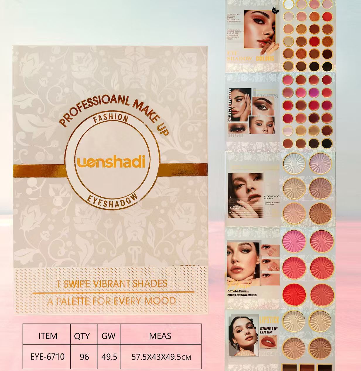 venshadi paleta de sombras