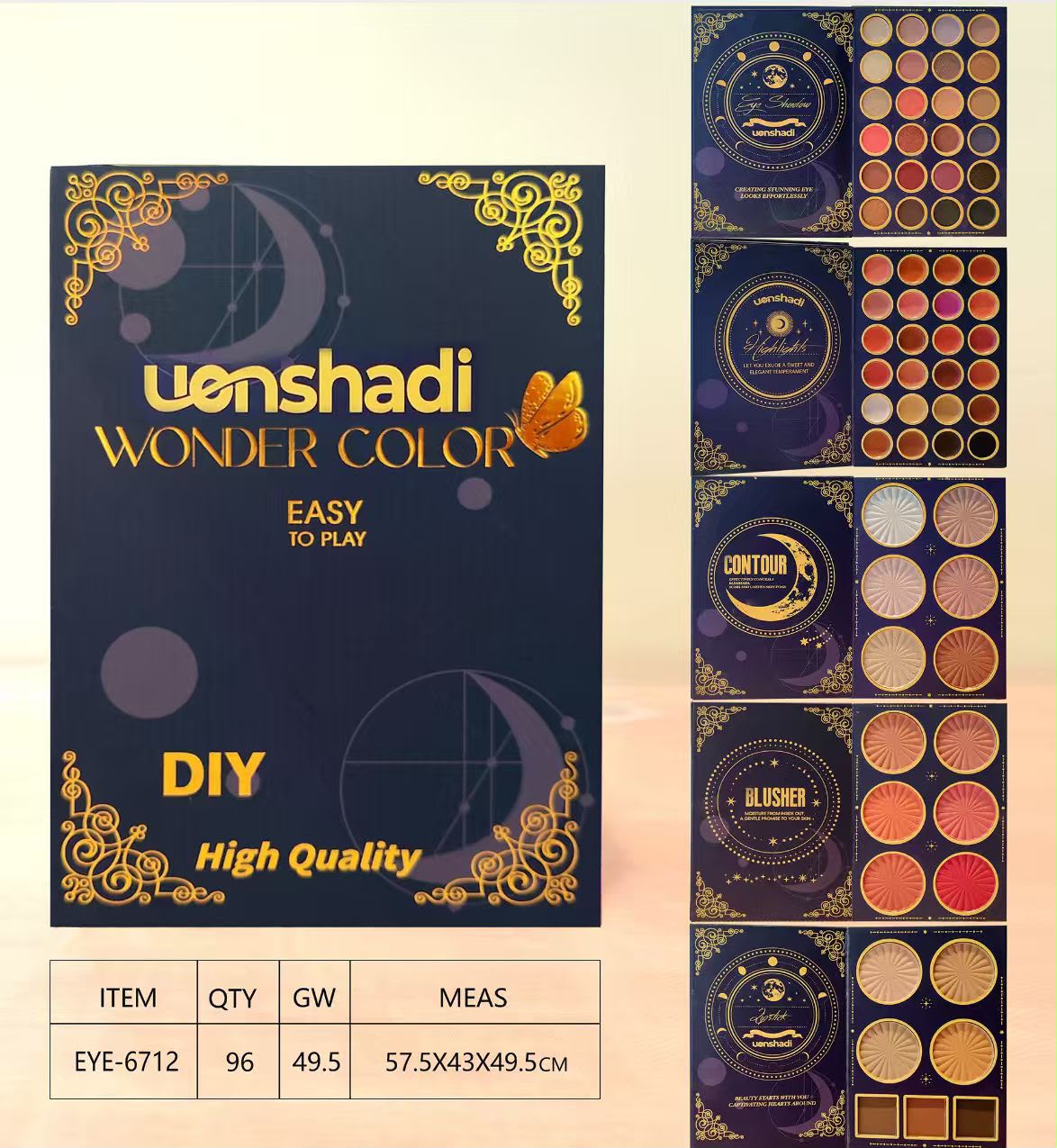 venshadi paleta de sombras