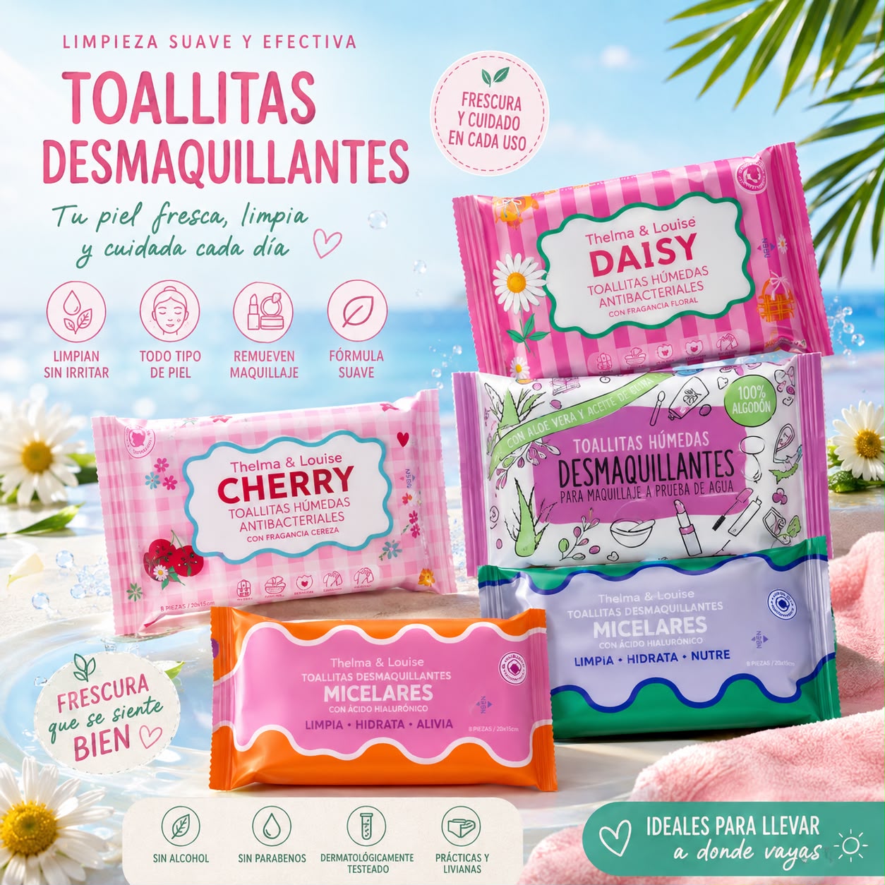 toallitas desmaquillantes