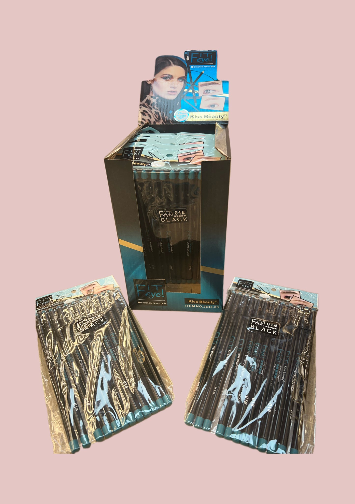 FIT KISS EYE 24H BLACK DELINEADOR X12U