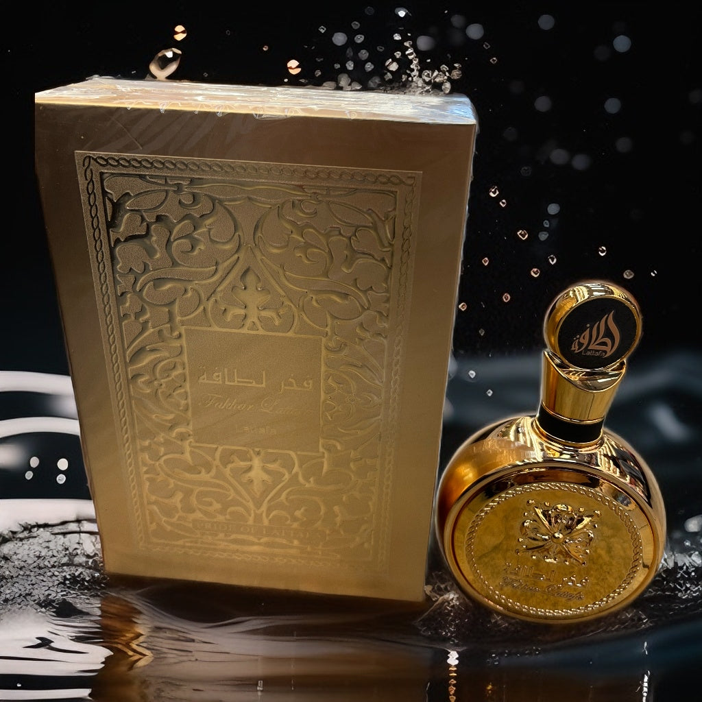 PERFUME PRIDE OF LATTFA dorado