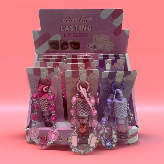 MICOLOR LIP GLOSS CON PULSERA