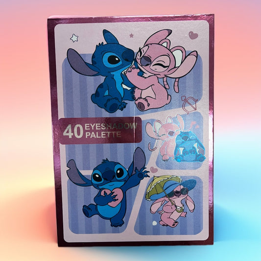 Paleta de sombra 40 color con espejo dibujo animado