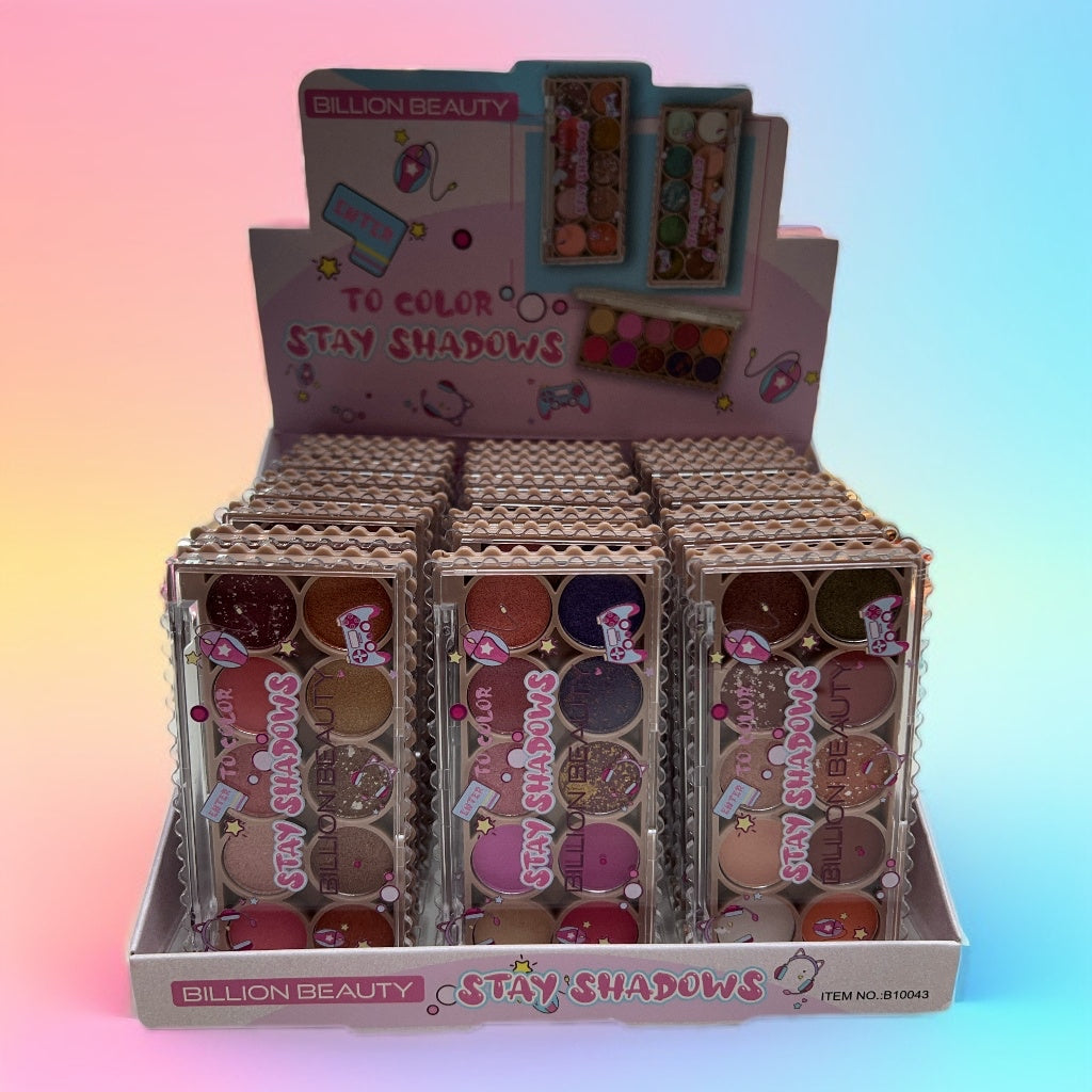 BILLION BEAUTY PALETA DE SOMBRA 10COLOR