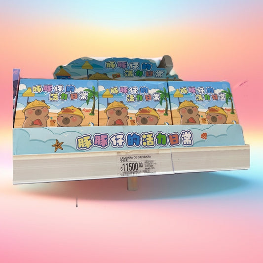 Lamparita de escritorio capybara