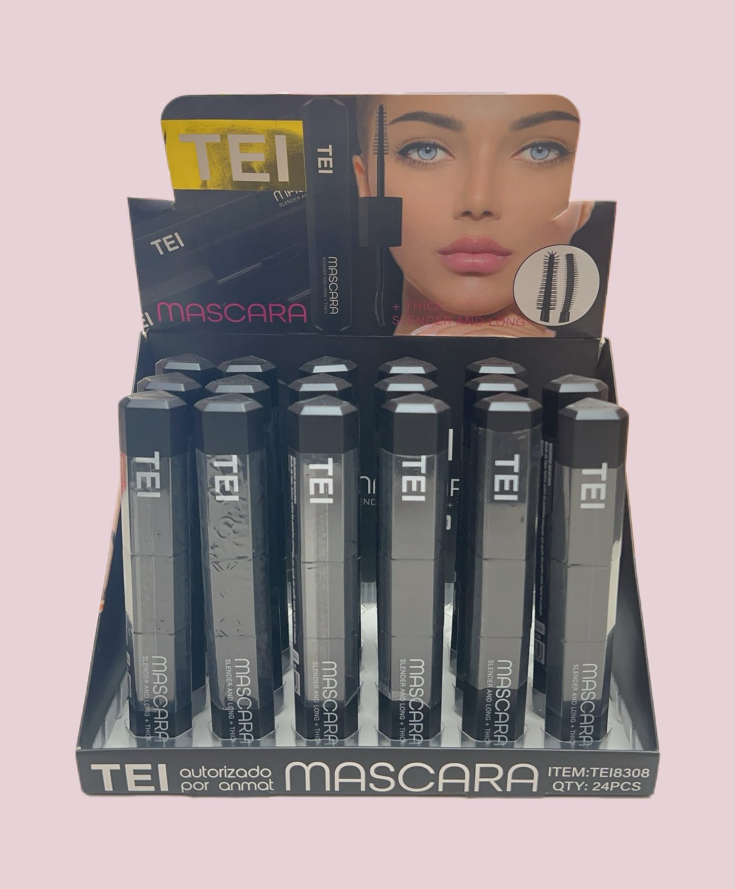 TEI MASCARA LARGA Y GRUESA