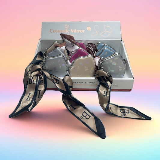 ESPEJO DOBLE CARA MINI DE CARTERA