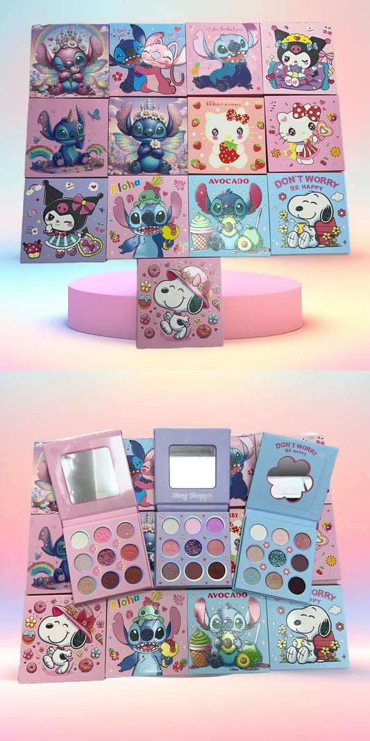 PALETA DE SOMBRA 9 COLORES