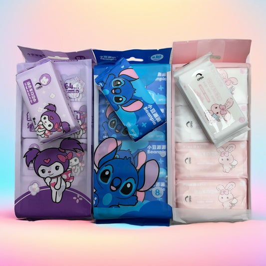 TOALLITA HUMEDA PAQUETE X8 U