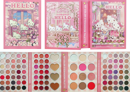 PALETA DE SOMBRA 107 COLORES