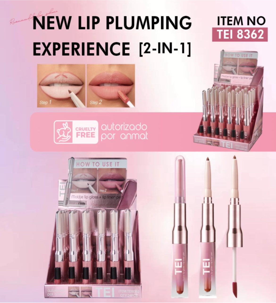 TEI DELINEADOR Y LABIAL MATTE