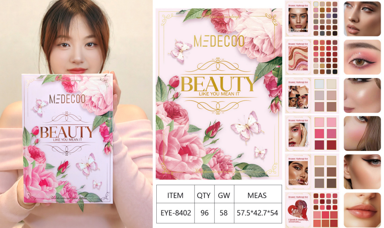 MEDECOO BEAUTY PALETA DE MAQUILLAJE 6EN1