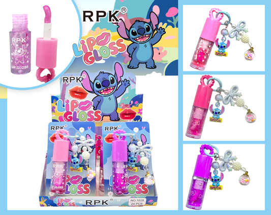 RPK lip gloss con llaveros brillo de labios