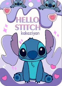 Mascarilla facial hidratante con dibujos animados