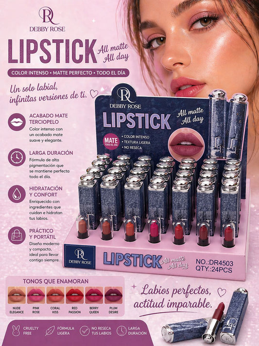 Lipstick (labial) Debby Rose