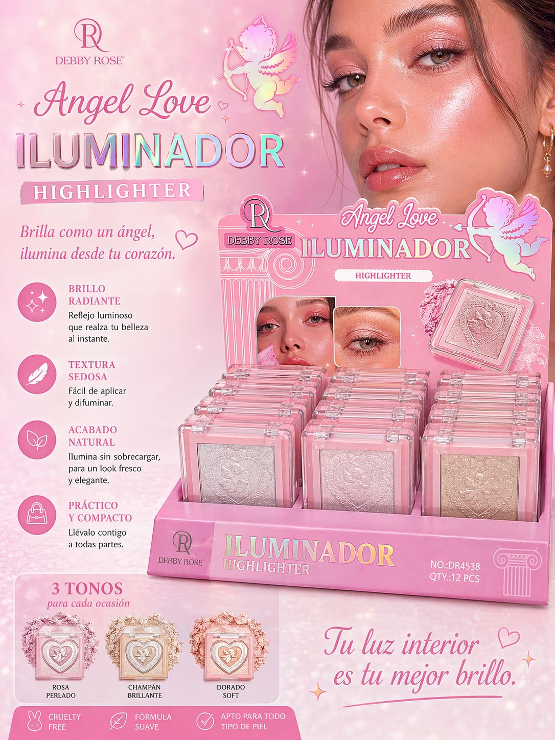 Iluminador Angel Love de Debby Rose