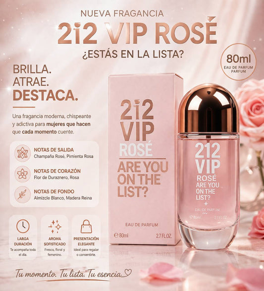 212 VIP Rose perfume 30ML