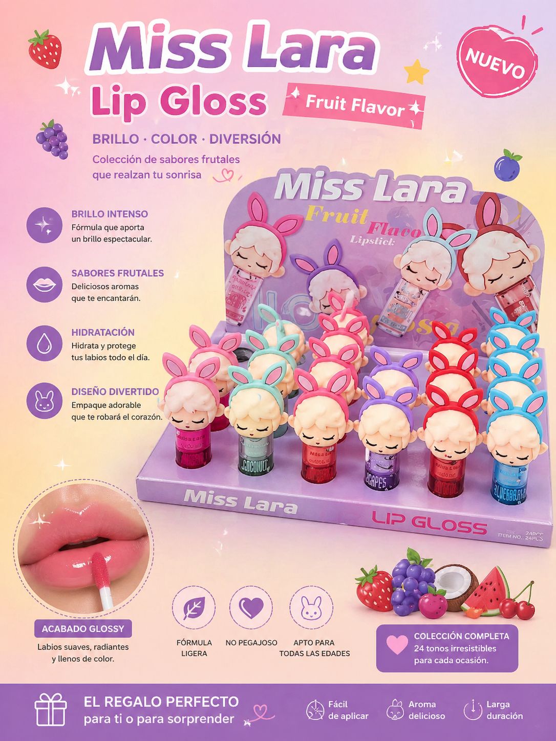 Miss Lara Labial Lip Gloss